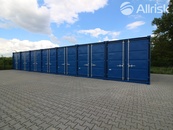 Pronájem kontejneru 9 m2 a 13,8 m2 pro skladování, cena 3300 CZK / objekt / měsíc, nabízí 