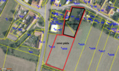 Stavební pozemek se stodolou v obci Stupešice, 4 412 m2, cena 1790000 CZK / objekt, nabízí 