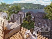 Luxusní apartmán 3+kk s výhledem na Slapskou přehradu s uzavřeném resortu s vyhřívaným bazénem, cena 10998000 CZK / objekt, nabízí 