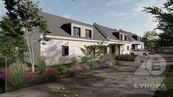 Novostavba řadového rodinného domu B1 4+kk s garáží v obci Chlumec nad Cidlinou - Kladruby, cena 7925500 CZK / objekt, nabízí 