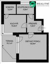 Bezbariérový byt 1+1 s terasou, cena 9850 CZK / objekt / měsíc, nabízí Realitní samoobsluha s.r.o.
