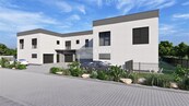 Komfortní bydlení v novém rodinném domě s garáží, terasou, zahradou a vlastním parkováním, cena 12350800 CZK / objekt, nabízí KUZO Partners s.r.o.