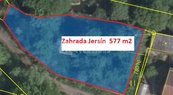 Prodej oploceného pozemku, Jersín, cena 360000 CZK / objekt, nabízí 