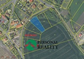 Prodej, Pozemky pro bydlení, 1669 m2 - Velemín - Dobkovičky včetně všech sítí, cena 1890 CZK / m2, nabízí Personal Reality