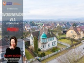 Prodej, dvougenerační vily, pozemek 1051 m2, Mohelnice, cena 6900000 CZK / objekt, nabízí OSTROV REALIT