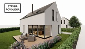 Prodej pozemku 636 m2 se stavebním povolením na RD, Staré Hradiště - Brozany