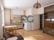 Podnájem bytu 1+kk, 30 m2, Za Pazdernou, Písek