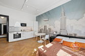 Pronájem, Byt 1+kk, Praha 2, cena 23500 CZK / objekt / měsíc, nabízí Home Sweet Home