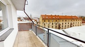 Prodej pěkného světlého bytu 3+kk, 66 m2, s terasou (7 m2) a parkovacím stáním, Rudolfovská tř. České Budějovice