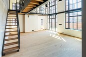 Prodej Luxusního loftového ateliéru 6+KK s předzahrádkou, 215 m2, Praha, cena 30634000 CZK / objekt, nabízí 