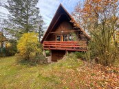 Prodej útulné rekreační chaty 3+1— 70 m2 se zahradou—433 ve Staré Huti, sklep, lodžie. Cena 3 400 000 Kč., cena 3400000 CZK / objekt, nabízí 