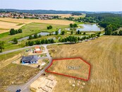 Prodej stavebního pozemku 1 824 m2 Hajany u Blatné | Klidná lokalita | Výhled do přírody , cena 2490000 CZK / objekt, nabízí 