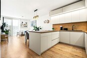 Prodej nadstandardního bytu 2+kk, 71 m2, s vlastní předzahrádkou a garážovým stáním - Velvaria Residence, Horoměřice, cena 9690000 CZK / objekt, nabízí 