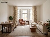 Pronájem nového bytu 2+1 v domě s vnitroblokem v Praze na Žižkově, cena 26000 CZK / objekt / měsíc, nabízí CENTURY 21 Harmony