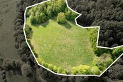 Prodej pozemku 27 274 m2 v Chlumu u Děčína louka s panoramatickým výhledem na Děčín, cena 870000 CZK / objekt, nabízí 
