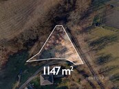 Prodej stavebního pozemku, 1147 m2 - Hoštejn, cena cena v RK, nabízí 
