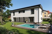 Moderní rodinné bydlení v novostavbě 5+kk v Praze Újezdu u Průhonic, cena 17990000 CZK / objekt, nabízí CENTURY 21 Realitas Central Praha