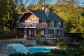 Výjimečné rekreační sídlo v duchu kanadských horských domů (chalet), Hřiměždice, Slapy, cena cena v RK, nabízí 