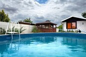 Prodej zahrady 400 m2 s chatkou a bazénem, cena 1380000 CZK / objekt, nabízí