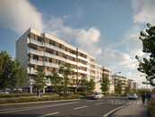 Prodej bytu 1+kk, 35,4 m2 plus lodžie 9,7 m2 v rezidenčním projektu U Lesíka ve Znojmě, cena 3474170 CZK / objekt, nabízí CENTURY 21 Vaše Reality