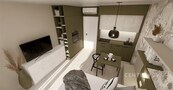 Byty Hodonice - prodej bytu 1+kk o výměře 32 m2 vč. terasy, cena 2655000 CZK / objekt, nabízí 