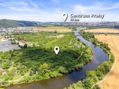 Soubor pozemků 15 465 m2 u Berounky - Praha Radotín, oblast budoucího parku Soutok, cena 9500000 CZK / objekt, nabízí CENTURY 21 4fin Reality