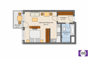 Prodej, Byt 2+kk, Praha 10, cena 2199000 CZK / objekt, nabízí HVB Real Estate s.r.o.