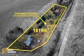 Stavební pozemek 1 819 m2, cena 2273750 CZK / objekt, nabízí Dáme domov