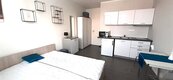 Pronájem kompletně zařízeného bytu 1+kk, 23 m2, v novostavbě, cena 9000 CZK / objekt / měsíc, nabízí 