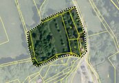 Prodej stavebního pozemku 11 547 m2 se stávající zástavbou - Zádveřice-Raková, cena 5800000 CZK / objekt, nabízí 