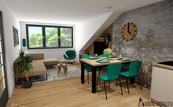Prodej byty 3+kk, 66 m2 - Brno - Lesná, balkon, parkovací stání, cena 10598000 CZK / objekt, nabízí