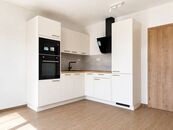 Pronájem nového bytu 2+kk s balkonem a parkovacím stáním Praha 10, Dubeč, cena 23000 CZK / objekt / měsíc, nabízí 