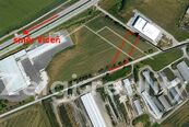 Komerční pozemek 2 501 m se stavebním povolením Rajhrad, cena 23625000 CZK / objekt, nabízí 
