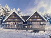 Prodej 2+kk v srdci Špindlerova mlýna v luxusním projektu Základna Špindl, cena 12998000 CZK / objekt, nabízí EVROPA realitní kancelář