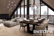 Prodej exkluzivního 4+kk s vlastní saunou a úchvatným výhledem na Špindlerův Mlýn, cena cena v RK, nabízí EVROPA realitní kancelář