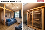 Prodej 3+kk, apartmán, terasa a wellness - sauny, parkování, Lipno nad Vltavou, cena 6490000 CZK / objekt, nabízí RK Stejskal & Šandera