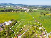 Podej pozemků, od 600 m2 po 1867 m2, Kaplice - Mostky, cena 3900 CZK / m2, nabízí RK Stejskal & Šandera
