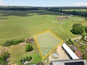 Prodej prostorného, rovinatého stavebního pozemku, 1 168 m2, na okraji obce Mladošovice, okr. České Budějovice, cena 2157600 CZK / objekt, nabízí RK Stejskal & Šandera