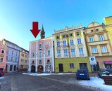 Pronájem, obchodní prostory 525 m2, Jindřichův Hradec, nám. Míru, cena 50000 CZK / objekt / měsíc, nabízí 