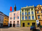 Pronájem, obchodní prostory 525 m2, Jindřichův Hradec, nám. Míru, cena 50000 CZK / objekt / měsíc, nabízí 