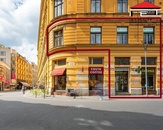 Pronájem obchodních prostor v pěší zóně, ul. Josefská (cca 186 m2), cena cena v RK, nabízí I.E.T. REALITY, s.r.o. Brno