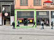 Pronájem obchodního prostoru na ul. Masarykova (212,2 m2), cena cena v RK, nabízí 