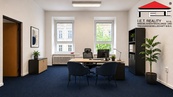 Pronájem kanceláře 39 m2, Brno - Veveří, cena 10800 CZK / objekt / měsíc, nabízí I.E.T. REALITY, s.r.o. Brno