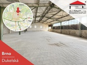 Pronájem výrobní/skladové haly 554 m2, Brno - Husovice