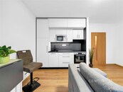 Elegantní byt 1+kk s balkonem i parkovacím stáním v Modleticích na Prazevýchod, cena 14000 CZK / objekt / měsíc, nabízí 