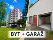Prodej bytu 3+1 s garáží, 62,6 m2 - Tábor, Pražské sídliště, cena 5390000 CZK / objekt, nabízí 
