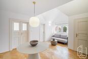 Pronájem zařízeného designového bytu 3+1 - ul. Benešovská, Praha 10 - Vinohrady, cena 69000 CZK / objekt / měsíc, nabízí 