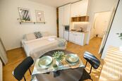 Stylový apartmán 1+kk o rozloze 28m2 kousek od centra Brna, cena 20990 CZK / objekt / měsíc, nabízí 