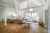 Pronájem zařízeného designového bytu 3+1 - ul. Benešovská, Praha 10 - Vinohrady, cena 69000 CZK / objekt / měsíc, nabízí GLJ Partners