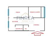 Prodej bytu 2+1 63 m² Borová, Chomutov, cena 1620000 CZK / objekt, nabízí FINREA home, s.r.o.